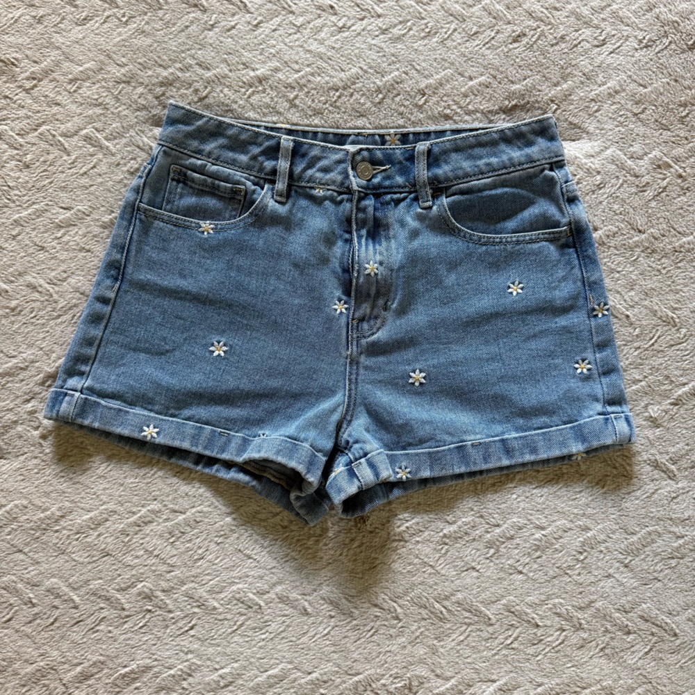 PacSun Blue Mom Jean Shorts